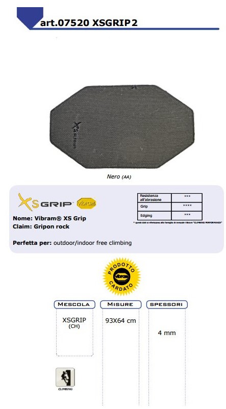 Vibram xs hot sale grip 2